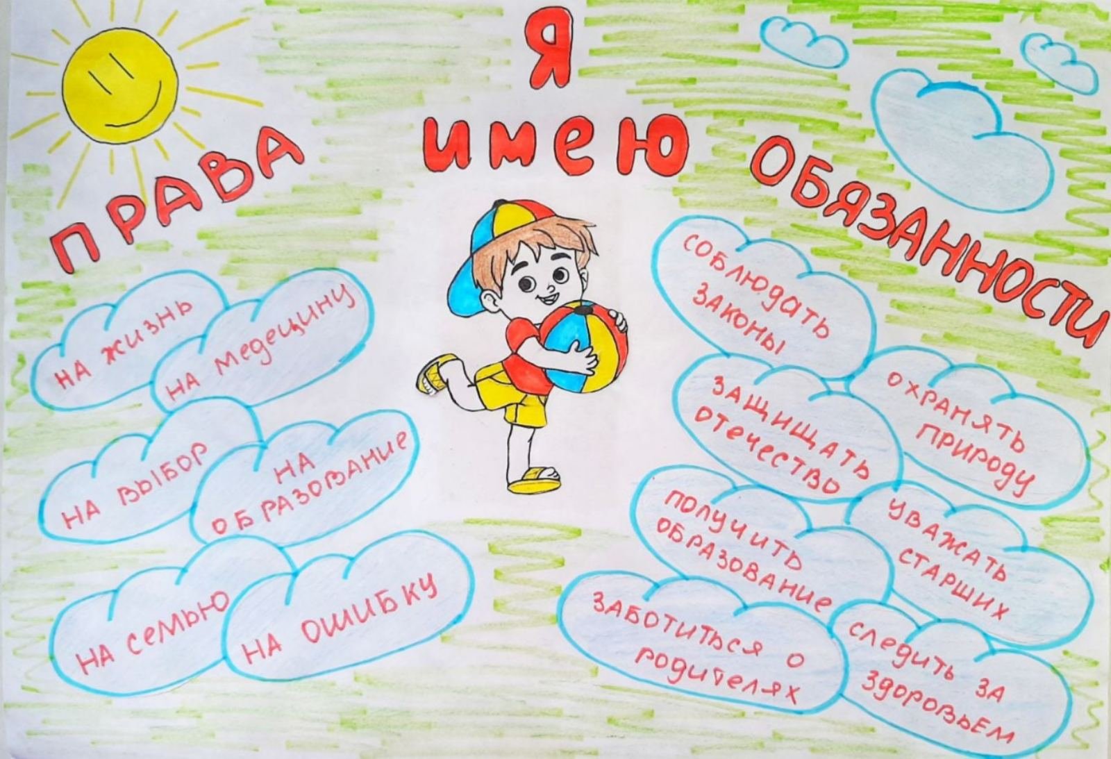 Конкурс рисунков «Мои права».